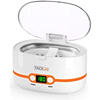 Los mejores  - limpiador por ultrasonidos-Tacklife-MUC02 Limpiador ultrasúnico 600ml- Mini Limpiador de hogar con 5 programas de tiempo…